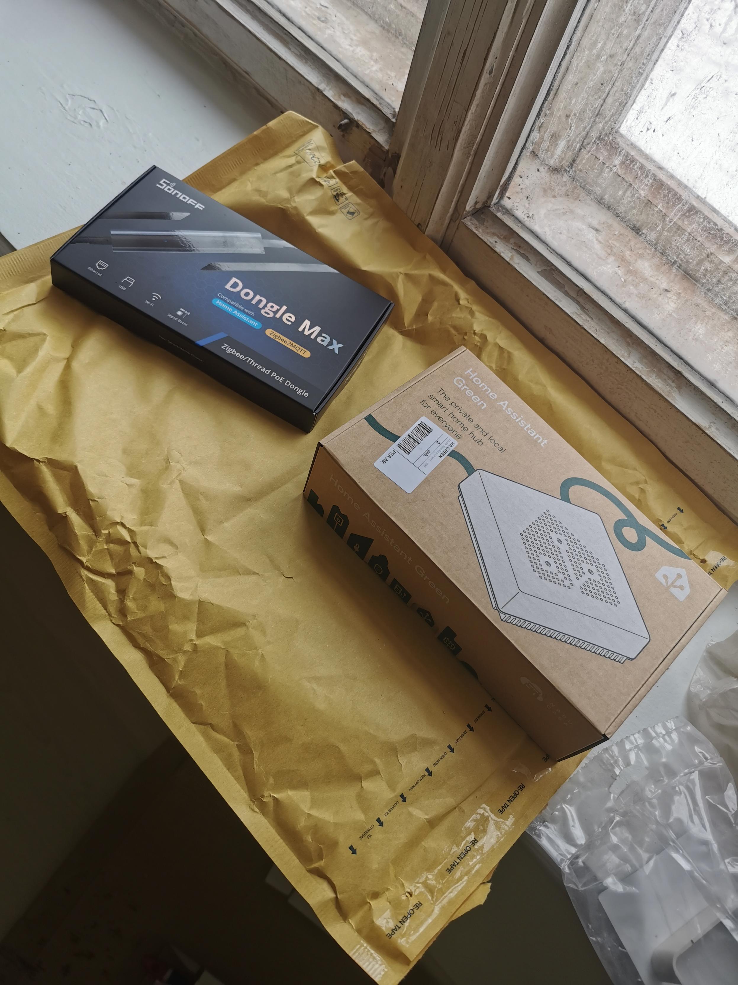 Home Assistant + zigbee&thread PoE dongle